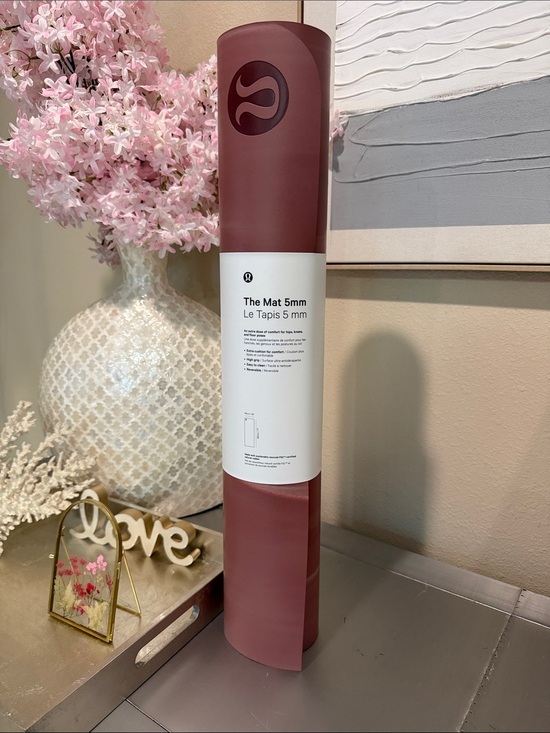 lululemon athletica Accessories - Lululemon The Mat 5mm Yoga Mat Spiced Chai Reversible 26" x 71" NWT